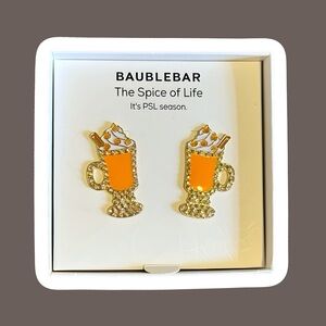 Baublebar | New In Box | PSL | Pumpkin Spice Latte | Autumn | Fall | Earrings